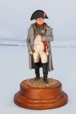 Hand Painted Metal Figure French Emperor Napoleon Bonaparte 90mm