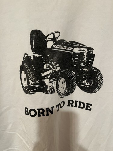 life is good lawn mower t shirt