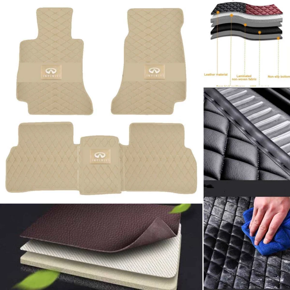 Fit For Infinity G35 G25 G37 G20 Q50 QX50 QX60 M35 M37 M45 Car Floor Mats Liners - Изображение 4 из 4