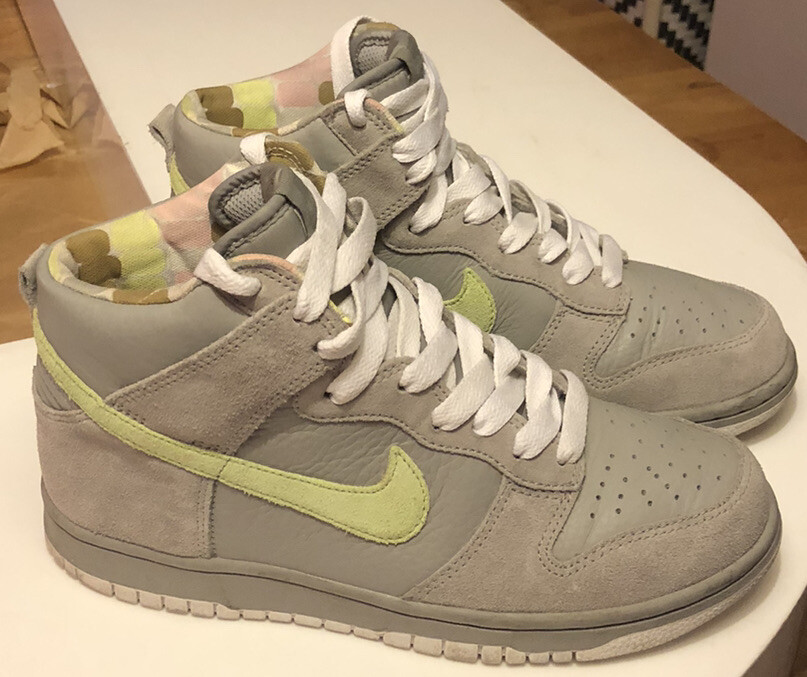 Dunk High Liquid Lime Rare 2008 Size 5 | eBay UK