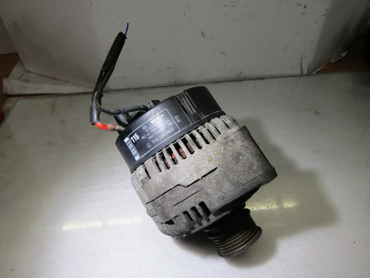 Mercedes E Class W210 96 02 E300 TD OM606 alternator 0101549402 872 115 bosch