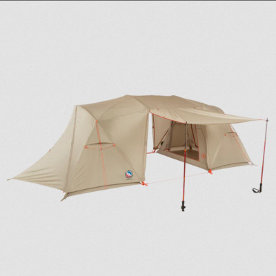 Big Agnes Wyoming Trail 4 Tent 4-Person 3-Season Olive Freestanding