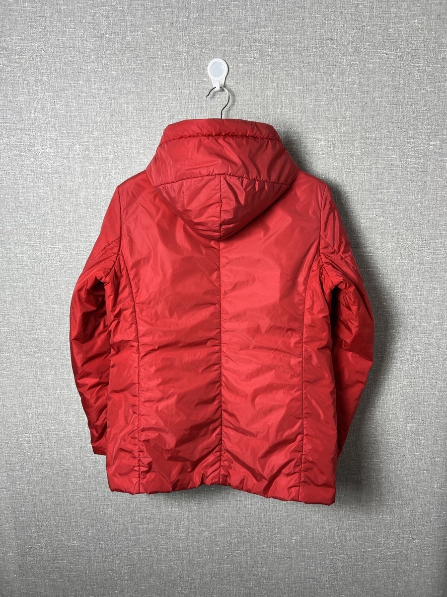Vintage 90s Prada Red Nylon Soft Fabrics Ski Women's Jacket Vintage 90s Prada Red Nylon Soft Fabrics Ski Women's Jacket