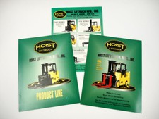 Hoist Liftruck Forklift Forklift 3x Brochure Brochure English