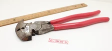 Great Neck Fence Pliers 10.5" Long Red Rubber Grip