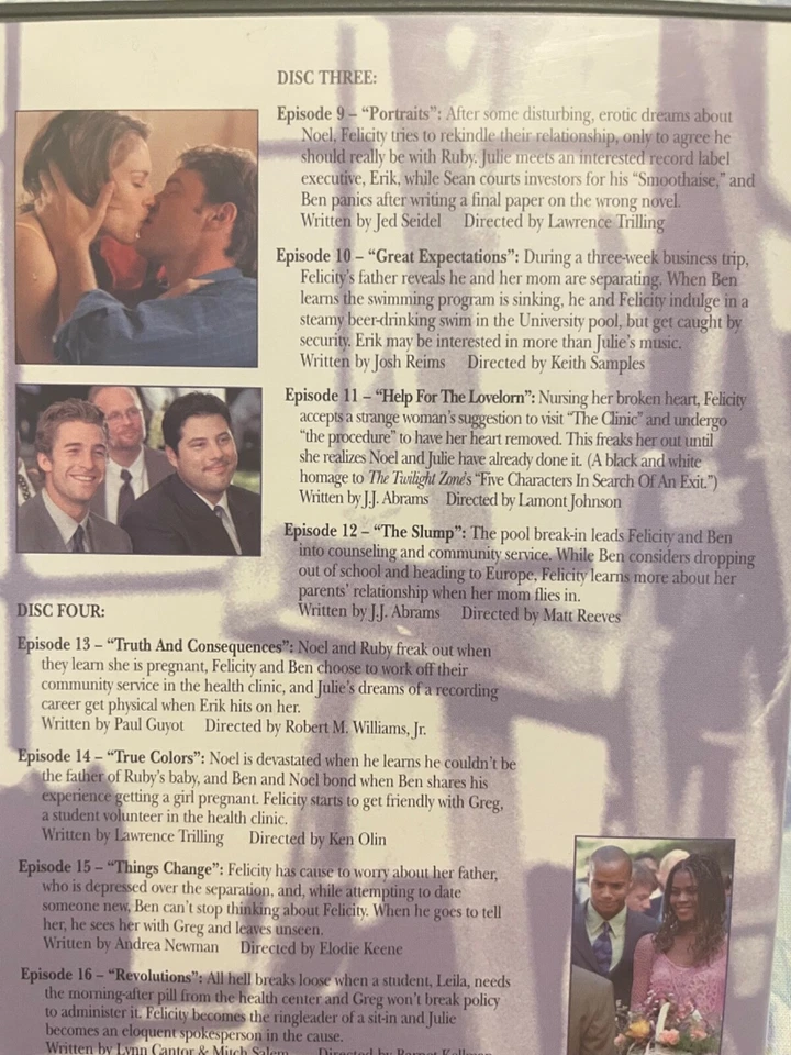 DVD Фелисити Том 2 Сериал 2003 Буэна Виста - Изображение 3 из 4