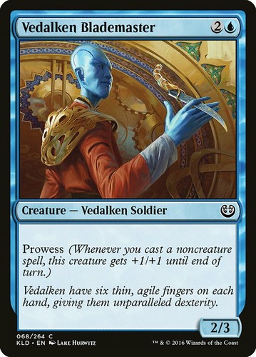 dexterity cards mtg Magic the Gathering (mtg): KLD: Vedalken Blademaster (x 4)