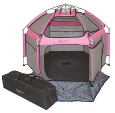KidCo PlayNGoPod Children Travel Playard Pink 46inchH X 48inchL X 48inchW