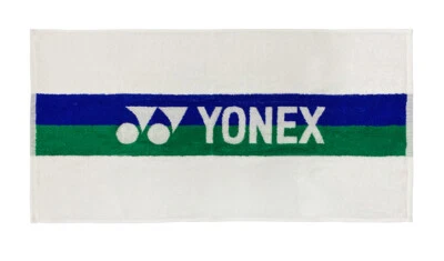 Yonex Sports Towel Badminton Tennis Sports White Cotton 100% 80cm x 40cm AC5802