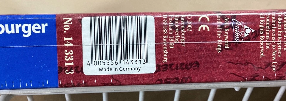 Ravensburger Lord of the Rings Jigsaw Puzzle 500 Pieces The Two Towers Vintage - Image 4 of 4