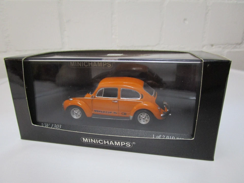 Minichamps VOLKSWAGEN 1303 WORLD CUP 1974 Leuchtorange 430055114
