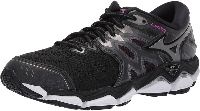 mizuno womens black running shoes