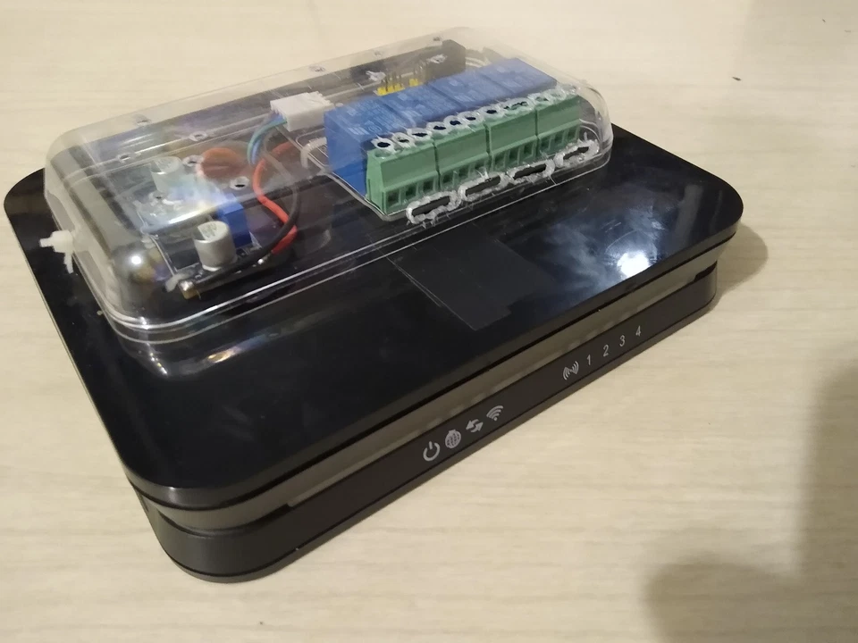 4 Channel Wireless WiFi & RJ45 Remote Control Relay Switch Module Controller DIY - Image 4 of 4