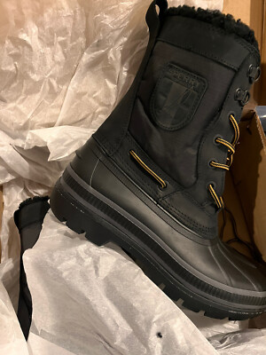 Sperry Top-Sider Men Ice Bay Tall Boot Black 8.5 Winter Duck  display picture 3