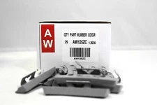 100 Pcs CLIP-ON WHEEL WEIGHT BALANCE AW STYLE 1.25oz 1.5 oz 1.75 oz 2.0oz