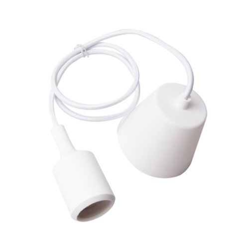 Silikon-Hängelampenhalter mit E27-Sockel LED-Lampenfassung für Küchen Esszimmer - Bild 1 von 21