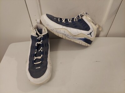 Nike air Jordan 2009 375497-141 white blue Sz Hallowed Ground 23  Basketball