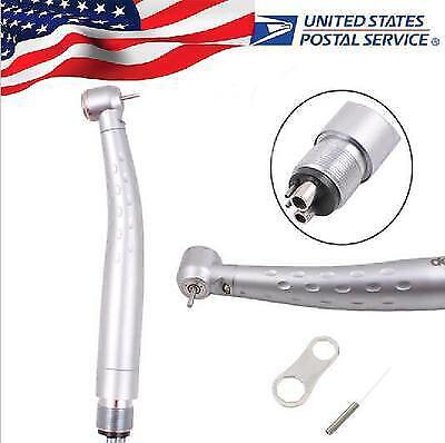 Dental Practice Upgrade LED Fiber Optic High Speed Handpiece 4-Hole Design