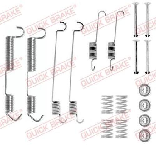 Original Quick Brake accessory set brake shoes 105-0646 for BMW Suzuki