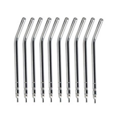 30pcs Dentist Metal Spray Nozzles 3-way Air Water Syringe Tips for Dental Clinic