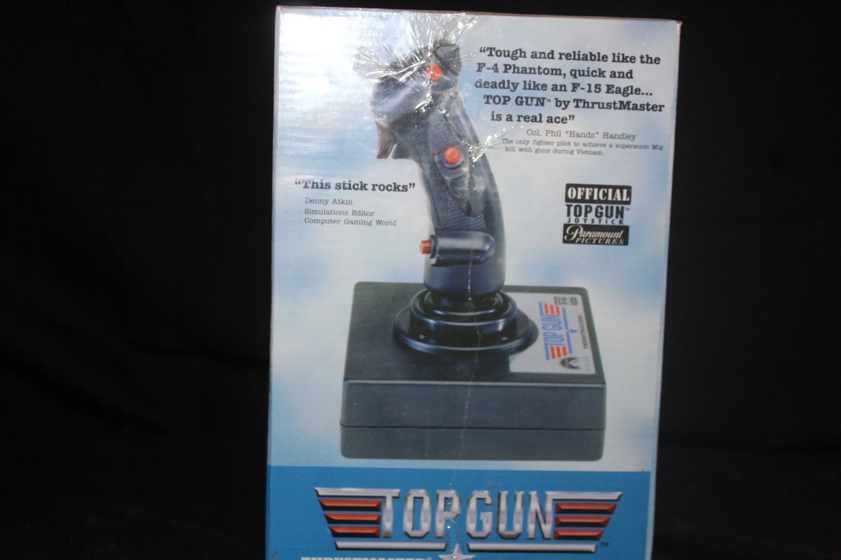 1998 Top Gun Thrustmaster Joystick Controller MIB S & H for