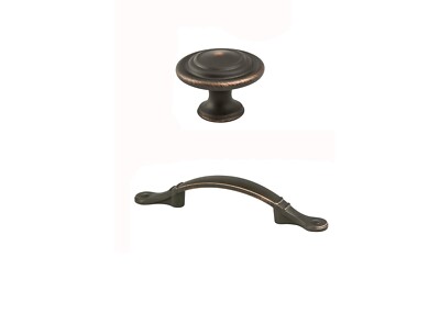 32 -  Berenson Veronica Bronze  Knobs And Pulls