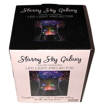 Starry Sky Galaxy LED Light Projector Color Changing or White NEW by Streamline