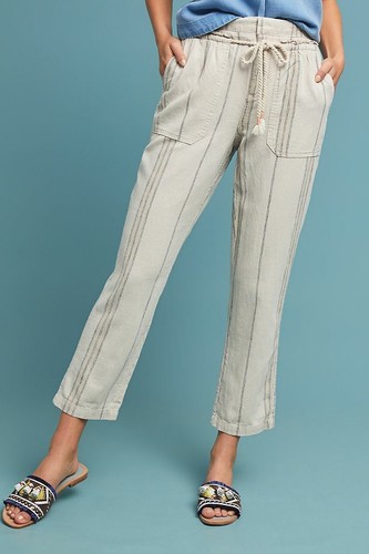anthropologie Seashore Striped Pants 
