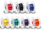 Copper Lacquer Wire Set for SMD LED 0.15mm² 7x10m Coil Various Colors (0.29€/m)