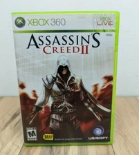 Assassin's Creed II (Xbox 360, 2009) Complete w/ Manual Tested - Free Shipping 