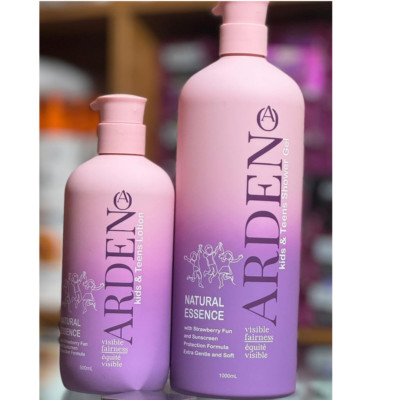 Arden Kids & Teens Visible Fairness Brightening Body Lotion + Duschgel (2 Stück)