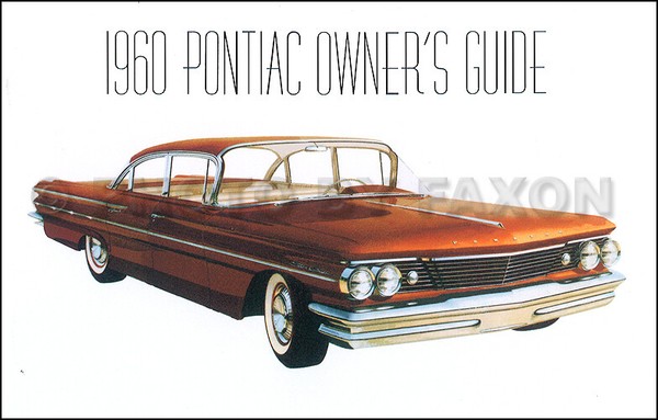 1960 Pontiac Owners Manuell Bonneville Catalina Star Chief Ventura Owner FüHrung-image