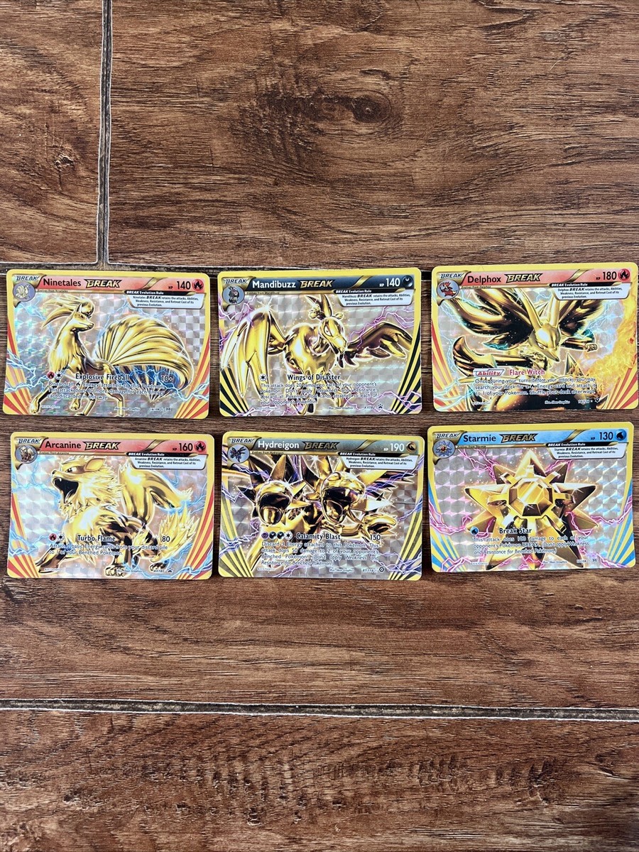 Pokmon Break Card Bundle x 6