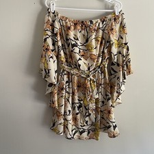 Lulus Women S Bell Sleeves Blushing Blooms Blush Floral Off The Shoulder Dress