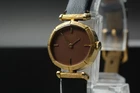 Vintage 1977 Seiko Bracelet 16-5120 Gold Octagon Quartz Womens Watch From JAPAN