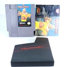 WWF Wrestlemania NES Nintendo w/Sleeve And Manual