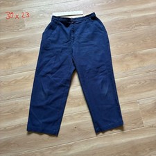 Vintage 70s 80s Levi's Bend Over Trousers Womens 30x23 Made USA Wide Leg Retro