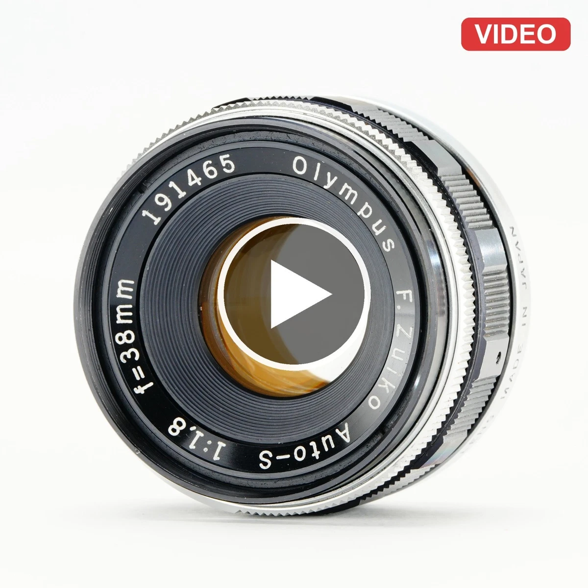 F/1.8 Camera Lenses Olympus Zuiko 38mm Focal for sale | eBay