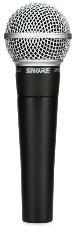 Shure SM58 Cardioid Dynamic Vocal Microphone
