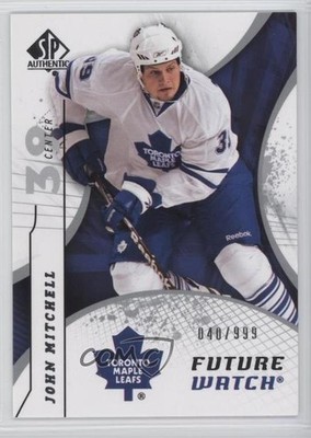 2008-09 SP Authentic Future Watch 40/999 John Mitchell #177 0f8