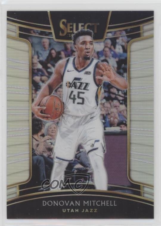 2018-19 Panini Select Concourse Silver Prizm Donovan Mitchell #71 0nr3