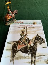 Del Prado Napoleonian Cavalry NC037 Trooper Austrian Uhlans 1809 With Booklet
