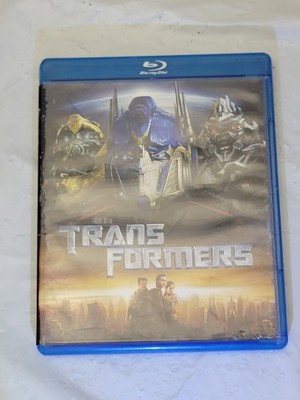 Transformers (Blu-ray, 2007) Michael Bay Action Movie - Good Condition