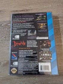 Mary Shelley's Frankenstein Bram Stoker&rsquo;s Dracula Double Deal Sega CD NO MANUAL