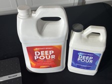 Epoxy Resin Deep Pour 1.5 Gallon Kit Partial Made By Upstart