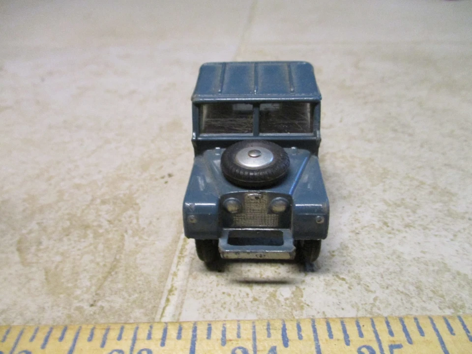 Corgi 路虎 109 WB 拾卡车蓝色老式玩具车压铸模型 — 第 2/4 张图片