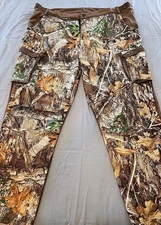 Magellan Outdoors Mens NEW Camo Realtree Waterproof Pants Adj Waist Size 3XL