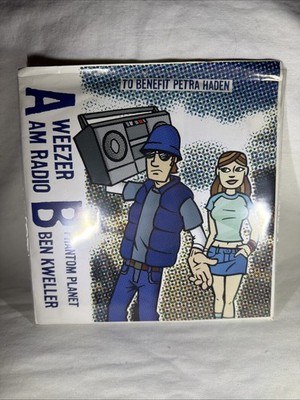 Weezer/Phantom Planet/BenKweller/AM Radio Petra Haden Benefit 7'' Vinyl 45 2x