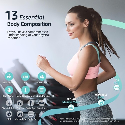Posture Scale for Body Weight, Digital Bathroom Smart Scale FSA HSA Eligible, 13 - Picture 2 of 10