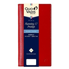 Quo Vadis 2026 Edition Diary Planning 17 Prestige/Soho Weekly Vertical Planner